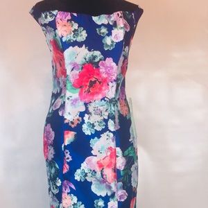 Mermaid Floral Prom Dress